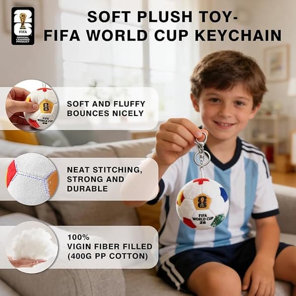 2026 FIFA World Cup Trofæ Plyslegetøj B 15CM