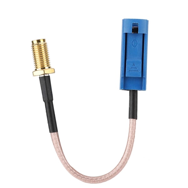 13cm Bil GPS Antenne Adapter Kabel Fakra til SMA Adapter Fin Kobberkontakt Kabel