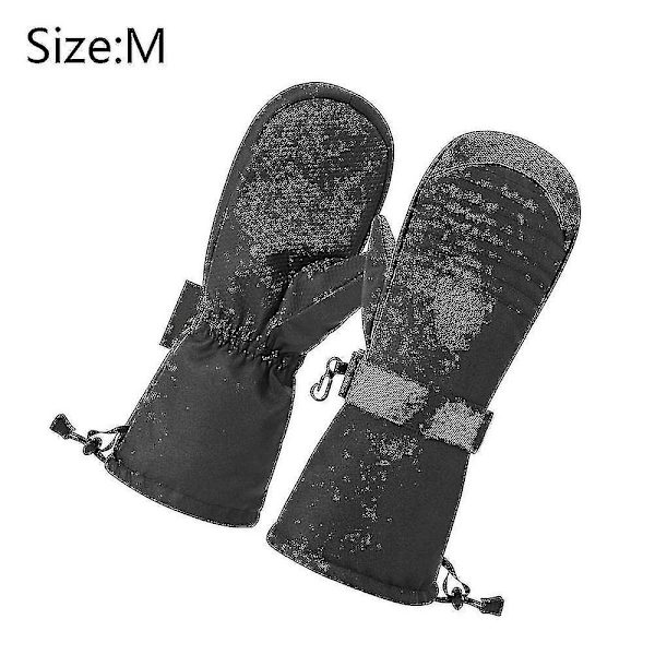 Skid Vinterhandskar Snow Touch Screen Handskar Handske Vattentät Winter Warm S-xl M