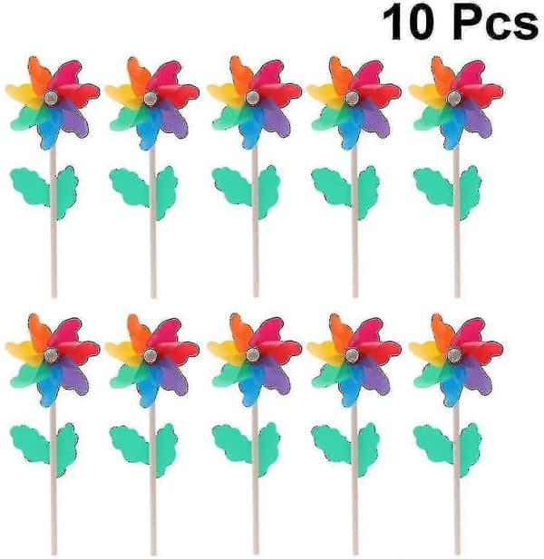 10 Stycken Vindspel Vädervarn, 12cm