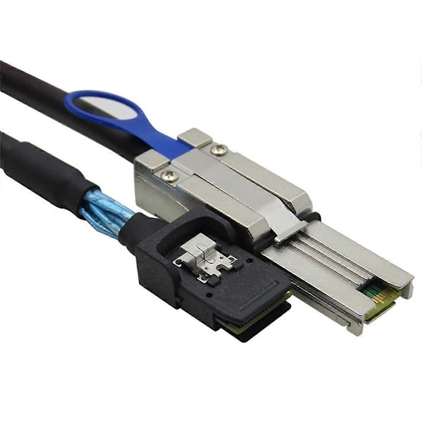 Laadukas kaksivärinen Mini SAS 26P SFF-8088 - SFF-8087 36P Direct Attach kuparikaapeli, tukee 12G