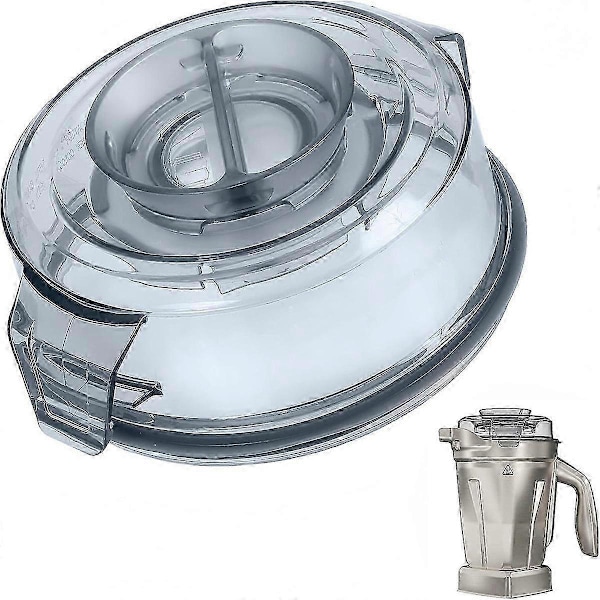 48oz Kande Låg kompatible med Vitamix Låg Udskiftning, kompatible med Vitamix Rustfri Stålbeholder, Ascent A2300