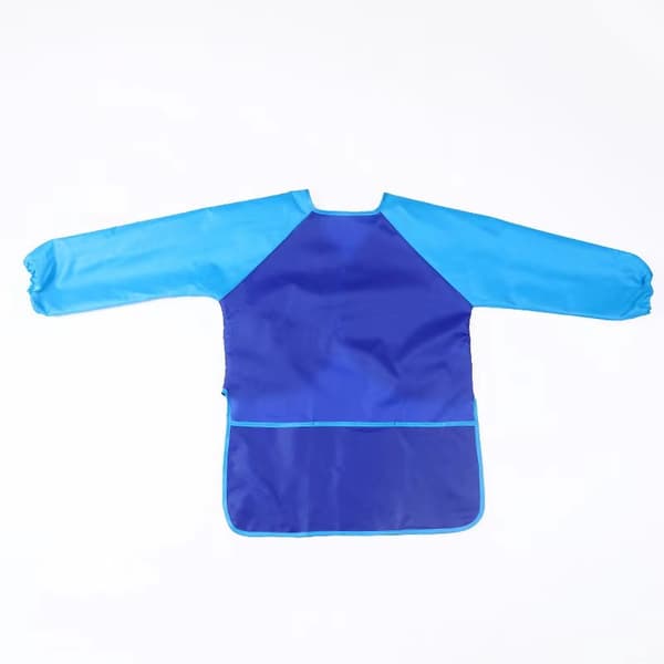 Konstnärsförkläde, används för målning, vändbart förkläde, cateringförkläde, konstnärsförkläde Blue S