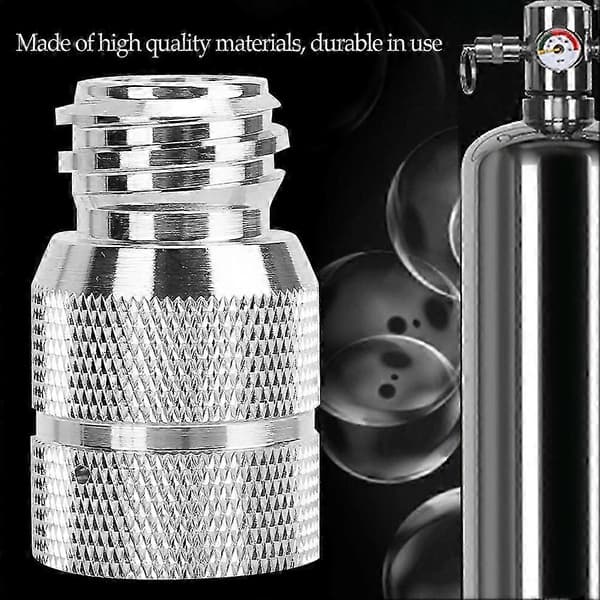 CO2 Cylinder Adapter til SodaStream TR21-4 Han til G1/2 Hun Gevind Konvertering