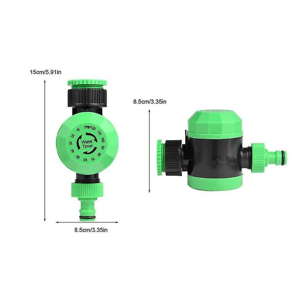 Ardin Vanningsur 2 Timer Automatisk Mekanisk Timer Hagevanning Kontroller System Holdbar 15*8.5*8.5cm