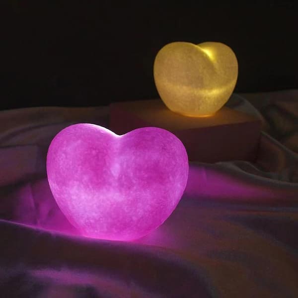 Kærlighedsbekendelseslampe Prop Kage Plugin Romantiske Bagepynt LED Natlys Ornament Kage