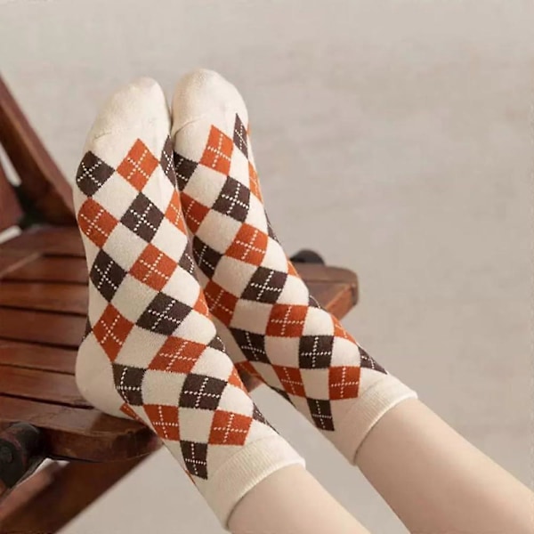 5 par Blommig Design Mjuka Bomullsstrumpor för Kvinnor, Tonårstjejer för Sandaler, Söta Livfulla Färger