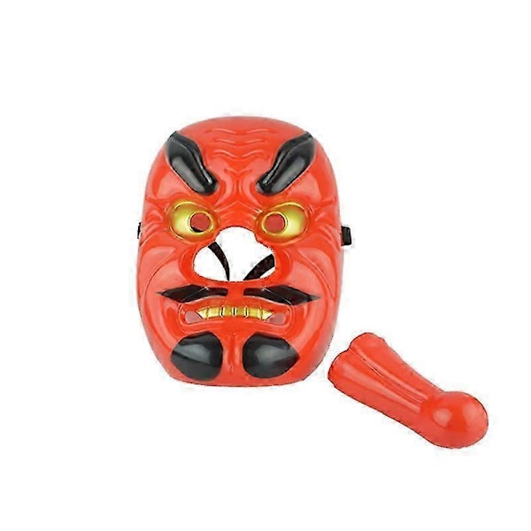 Halloween Punainen Tengu -naamio, juhlat, cosplay-naamio