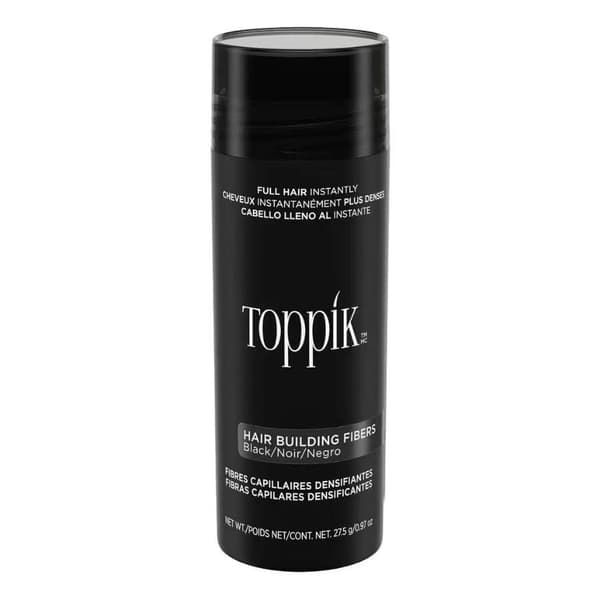 Toppik Medium - 27, Svart, för att täcka håravfall, hårfäste, etc.