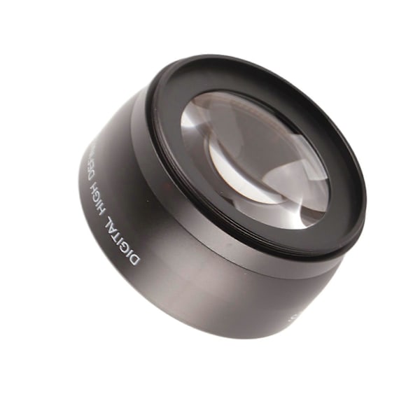JSR1151 Avancerad 58MM 0.45X Vidvinkel Makroobjektiv Passar Alla Kameraobjektiv med 58MM Diameter