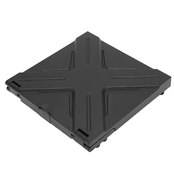 Støvfilterdeksel for spillkonsoll ABS Støvtett Filterdeksel med VR Uttrekkbar Oppbevaringsbrakett Krok for Xbox Series X Vert Svart