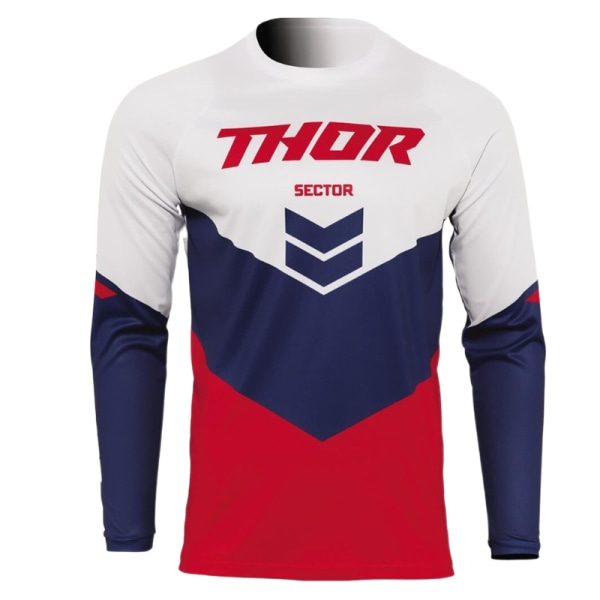 2023 sommar nya THOR downhill kläder cykelkläder andas långärmad T-shirt style 1 L