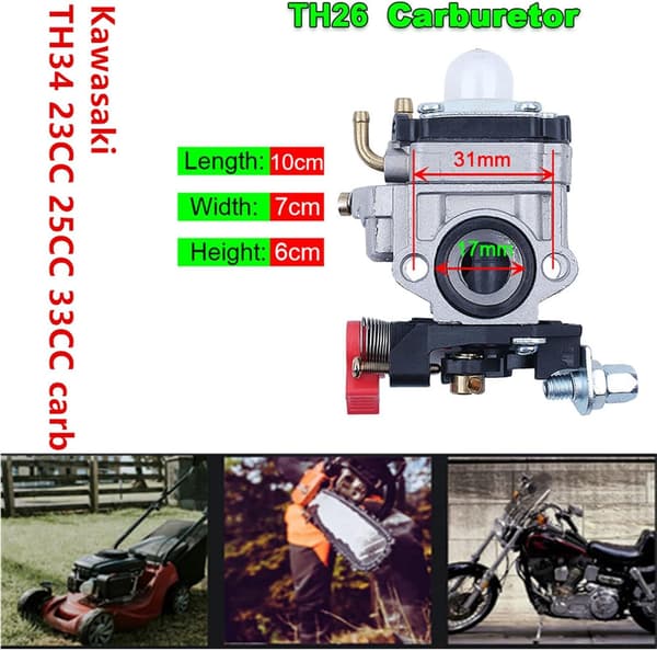 Karburatorsæt til TU26, TH23, TH26, TH34 BV162 23CC, 25CC, 26CC, 33CC