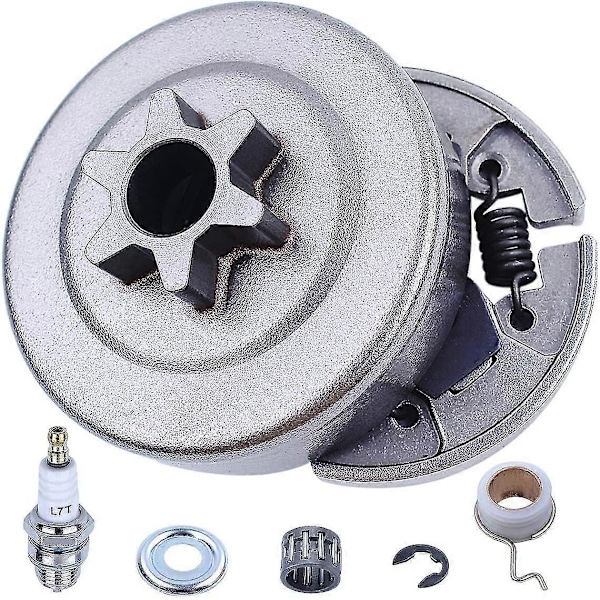 3/8 \"Kytkinkello Ketjupyörä Stihl 017 018 021 023 025 Ms170 Ms180 Ms210 Ms230 Ms250 Neulalaakerilla Aluslevyllä Kierukkavaihde 1123 640 2