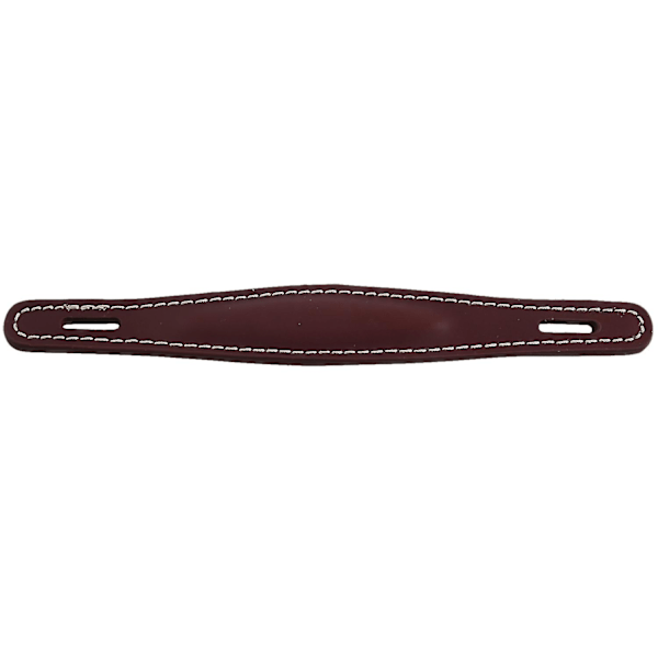 Ren Vintage Förstärkarhandtag - Brun, Sydd Läder-1