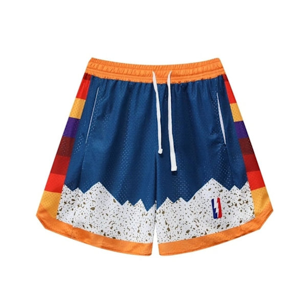 2023 Summer Mesh andningsbara basketshorts Sportshorts XL