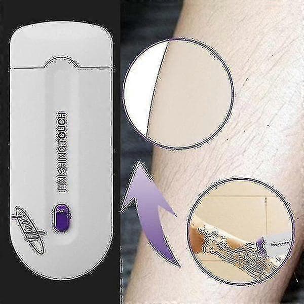 Finishing Touch Hårfjerner Smertefri Epilator Med Mikrovibrationer