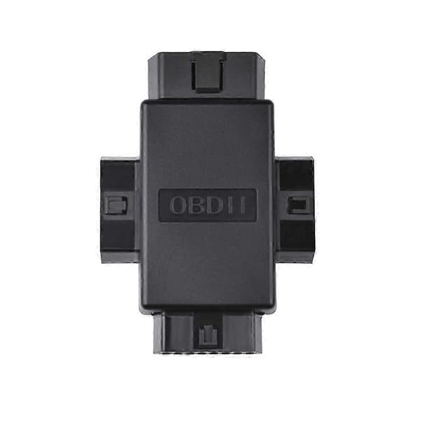 Switch OBD2 OBDII Fuld 16 Pin, 1 til 3 OBD Kabel Splitter Switch Konverter Adapter kompatibel med Diagnostic Ext