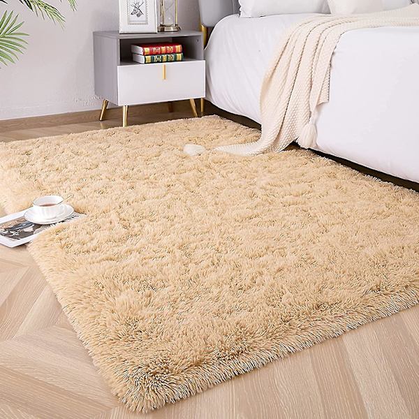 Tflycqsoft Fluffy Area Mattor För Sovrum Barnrum Plysch Shaggy Nursery Matta Furry Throw Mattor För Pojkar Flickor, College Sovsal Fuzzy Rugs Vardagsrum Hom