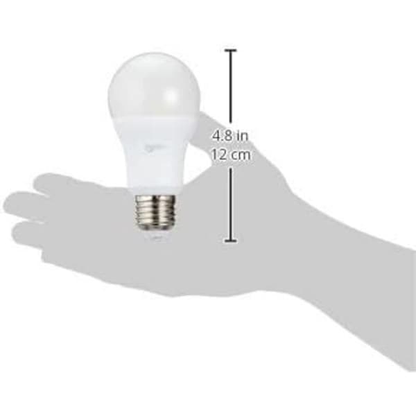6-pack LED-lampor, E27 Edison-skruvsockel, 12W (motsvarar 120W), kallvit, ej dimbar