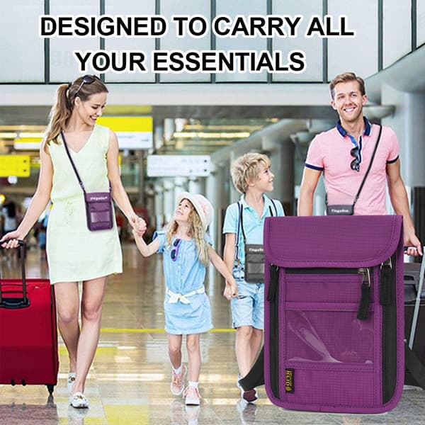 Reiseveske RFID Passholder, Lett Pass