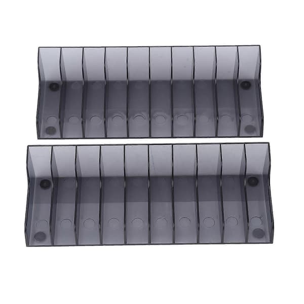 2 STK Stor Kapacitet Spilkortboks Spil CD Opbevaringsstativ Holder Beslag til PS4/SLIM/PRO