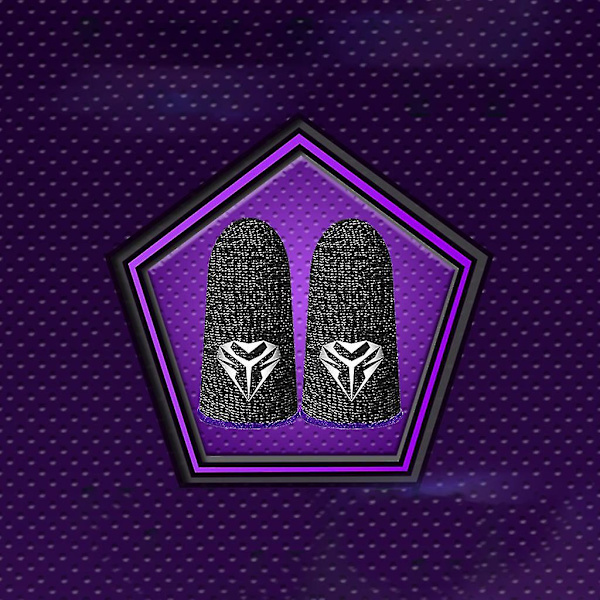 Gaming Finger Sleeves för mobila spelkontroller, 0,3 mm ledande silverfiber Anti-svett Andningsbara spelhandskar för Pubg/ros Red