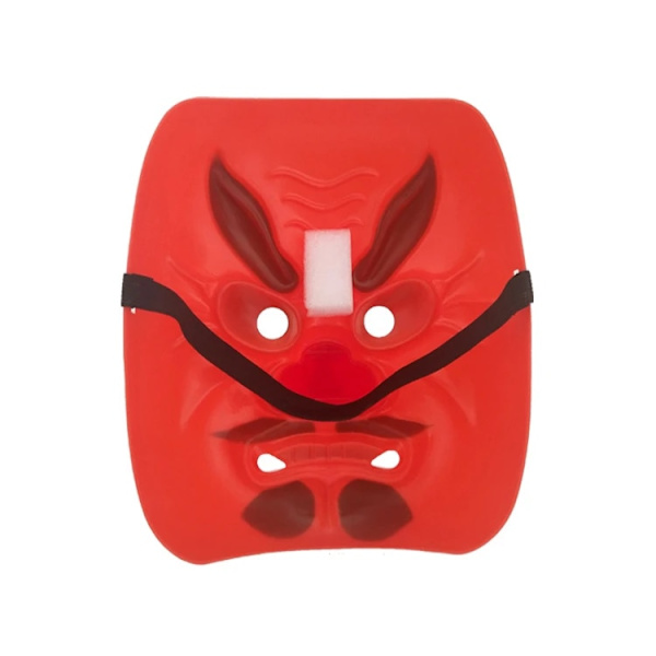 Plast Tengu Proboscis Mask Skräck Samurai Mask Halloween