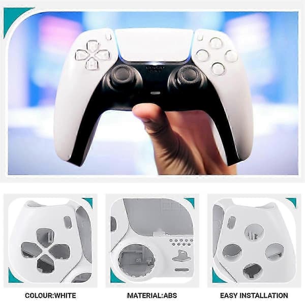 Reparationsdel kompatibel med PS5 BDM-010 Controller Hus Skal