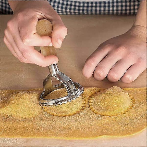 Ravioliform med trehåndtak, pizzarulle