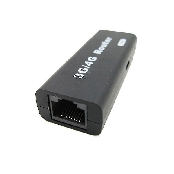Mini Bærbar 3G/4G WiFi Wlan Hotspot WiFi Hotspot 150Mbps RJ45 USB Trådløs Ruter med USB-Kabel