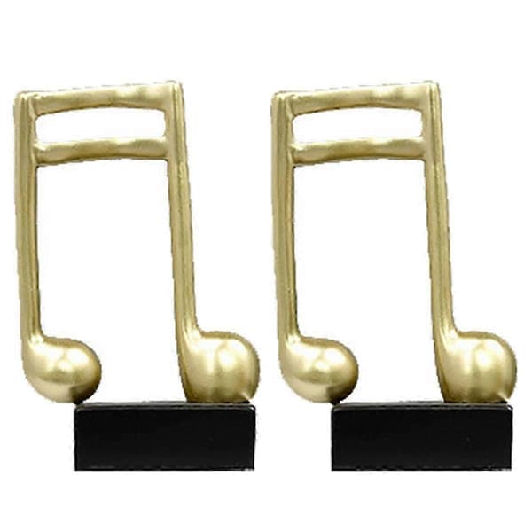 Musiknoder Figurer Stue TV Skab Skrivebordsdekoration Enkel Elegant Dekorativ Gave C JP