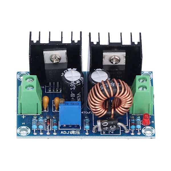 DC Buck Modul Justerbar Strömförsörjningsomvandlare Högeffekts Spänningsstabilisator 8A 200W XHM400