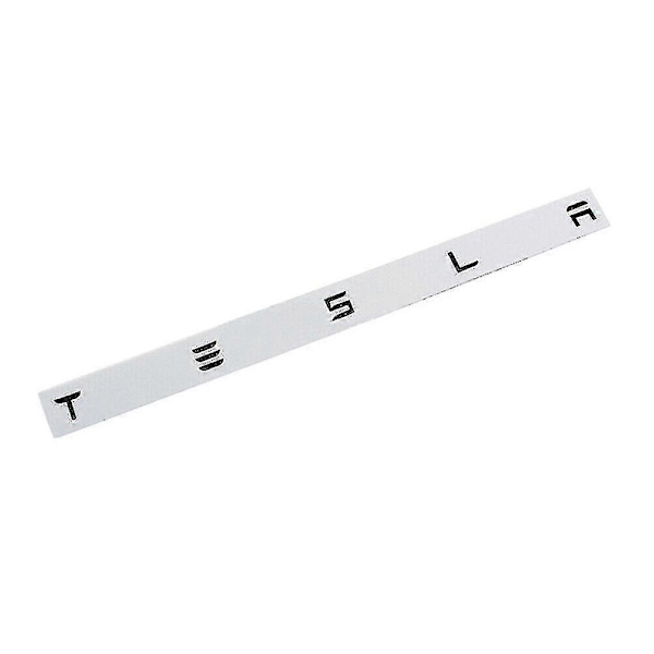 3d Mat Sort Tesla Bogstaver Bagagerum Panel Mærke Til Tesla Model X S