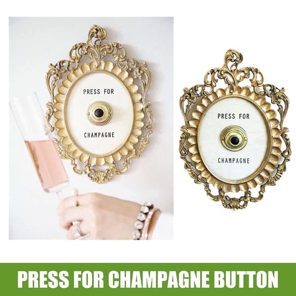 Mini Press för Champagne-knapp, Press för Champagne Dörrklocka