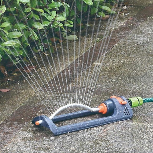 Automatisk sving sprinkler haveplæne vandingsdyse havesprinklerdyse automatisk sving sprinkler (19 huller)