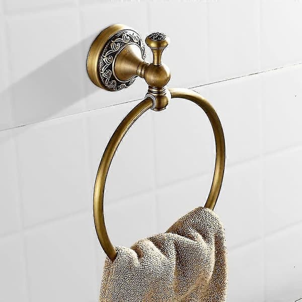 Håndklering, Retro Rund Håndkleholder, Montert