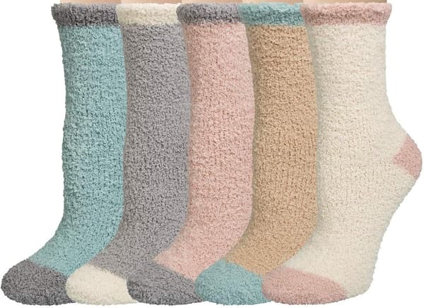Fuzzy sokker for kvinner, varme, myke og fluffy