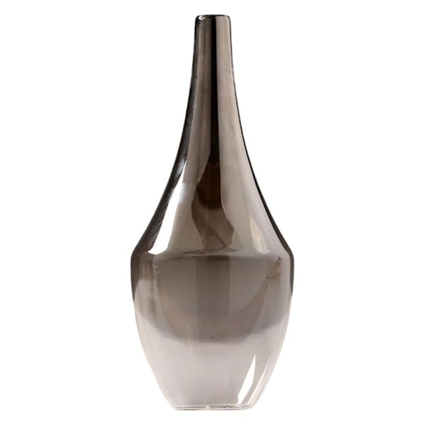 Blomvas Sotgradient Glasvas Heminredning Växtkrukor för Kontor 7x7x17cm