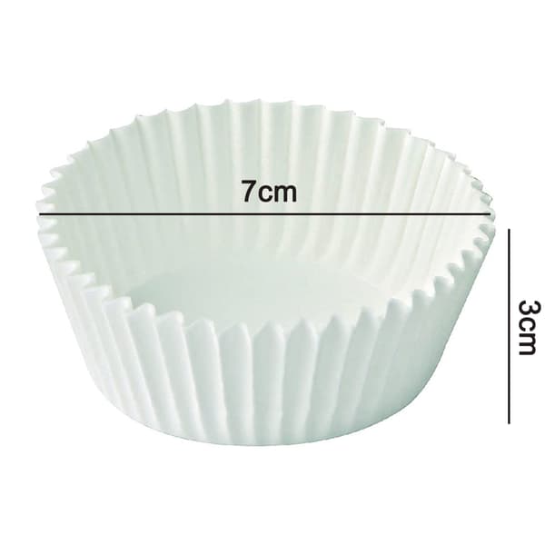 Olierede papirkopper, muffinform