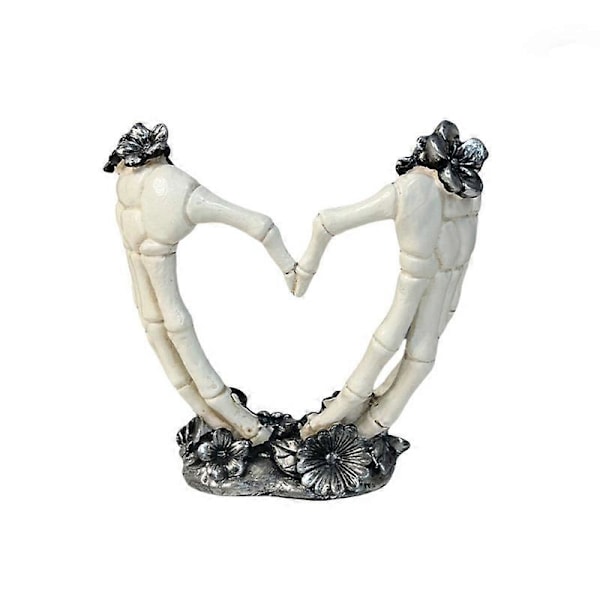 Halloween tegneserie skelet figur hjemme resin dekoration