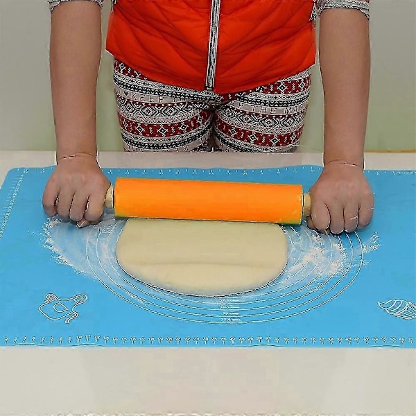 Silikon degmatta bakmatta 40 30cm med kavel