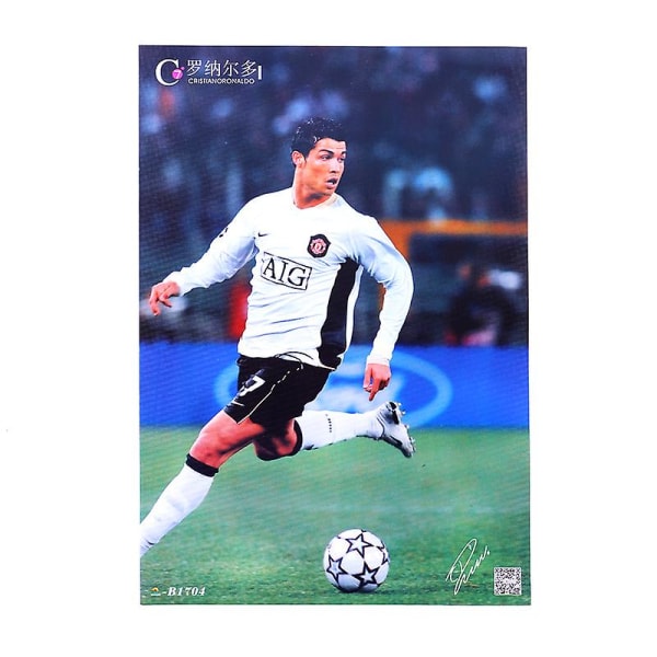 5 st Fotbollsstjärna affisch bilder HD-bilder runt Ronaldo