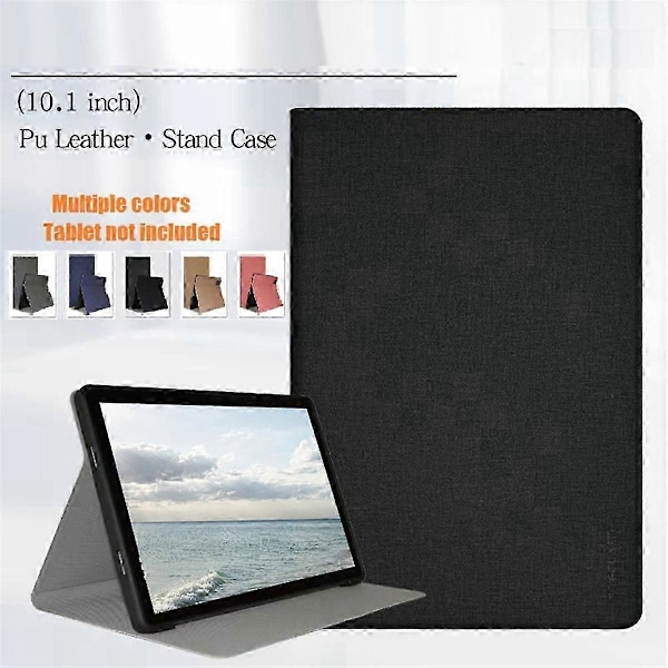 PU Læder Etui kompatibelt med Teclast M50 Pro 10.1 Tommer Tablet Etui Stativ,E