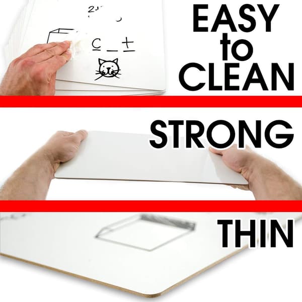 Dobbeltsidig Whiteboard Sett Flott