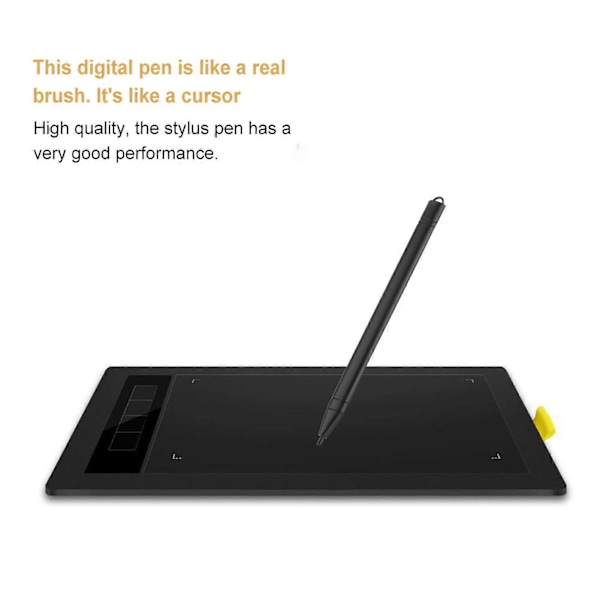 5 STK 8,5\"/12\" LCD Stylus Penn for Berøringsskjermer Profesjonell Grafikk Tegnebrett Penn