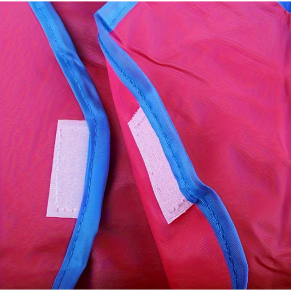 Kunstnerforkle, brukt til maling, vendbar smock, cateringforkle, kunstmalingsforkle Red M