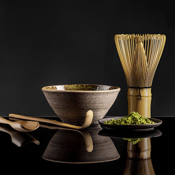 Matcha Visp Sett For Autentisk Matcha Te-Opplevelse