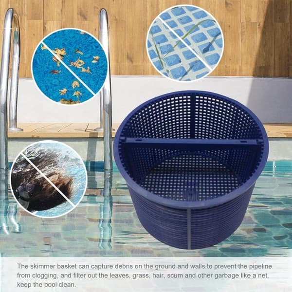 Poolskimmerkurv – Holdbar erstatning til snavs – Hurtig installation – Brudsikkert materiale