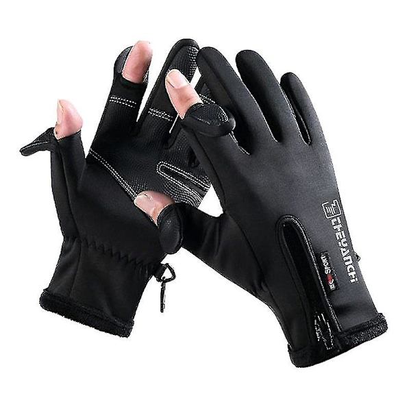 Vinterhandskar Vattentät thermal pekskärm Thermal vindtät varma handskar kallt väder Löpning Sport Fotvandring Skidhandskar 12 L